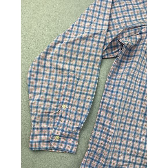 Ralph Lauren Button Down Shirts Mens XXL Blue Plaid Multi Long Sleeve “Read” - Picture 10 of 16
